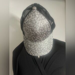 Stylish Black and Silver Cap